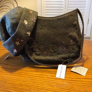 Villager by Liz Claiborne bag and matching hat